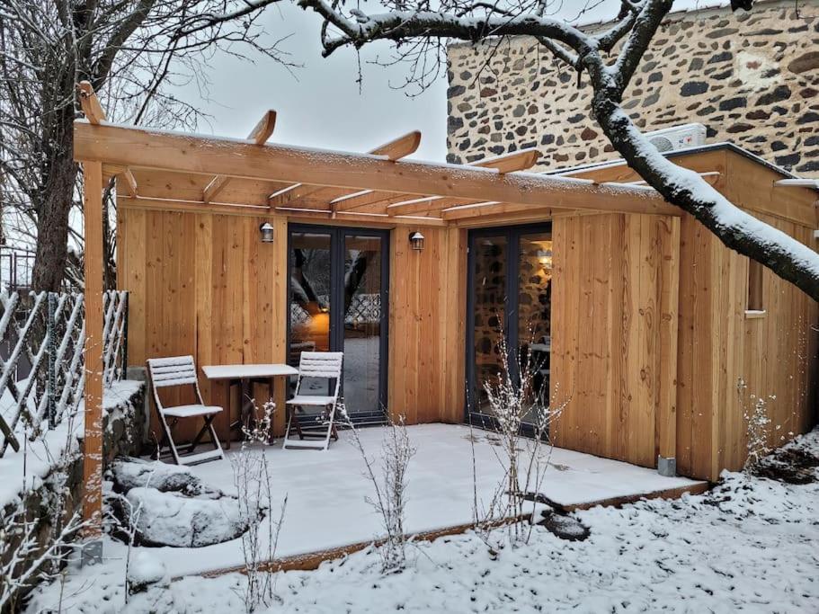 La Maisonnette Sous Le Cerisier Bergonne 외부 사진